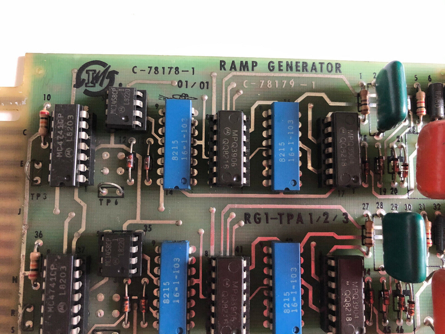 Kollmorgen C-78178-1 Inland Rg1-Tpa Ramp Generator Circuit Board Card ,Cg
