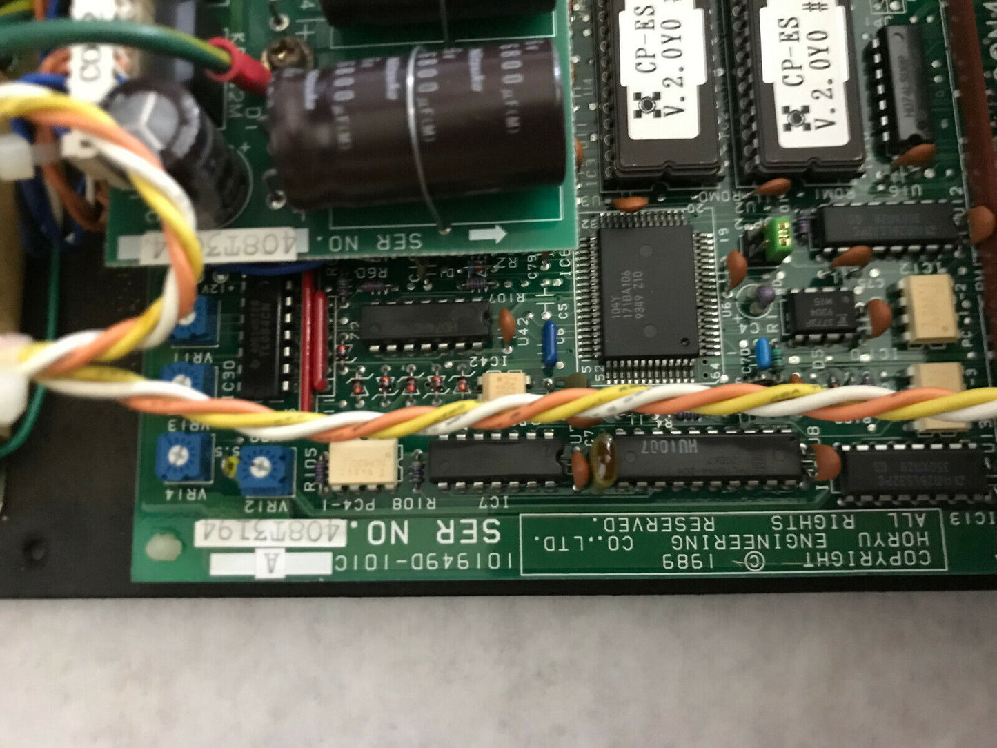 Horyu Cp-Es H Axis-X Servo Axis Drive,Cp-Esh,15A,Rev. G, 101949D-101C K,Ae,Sl