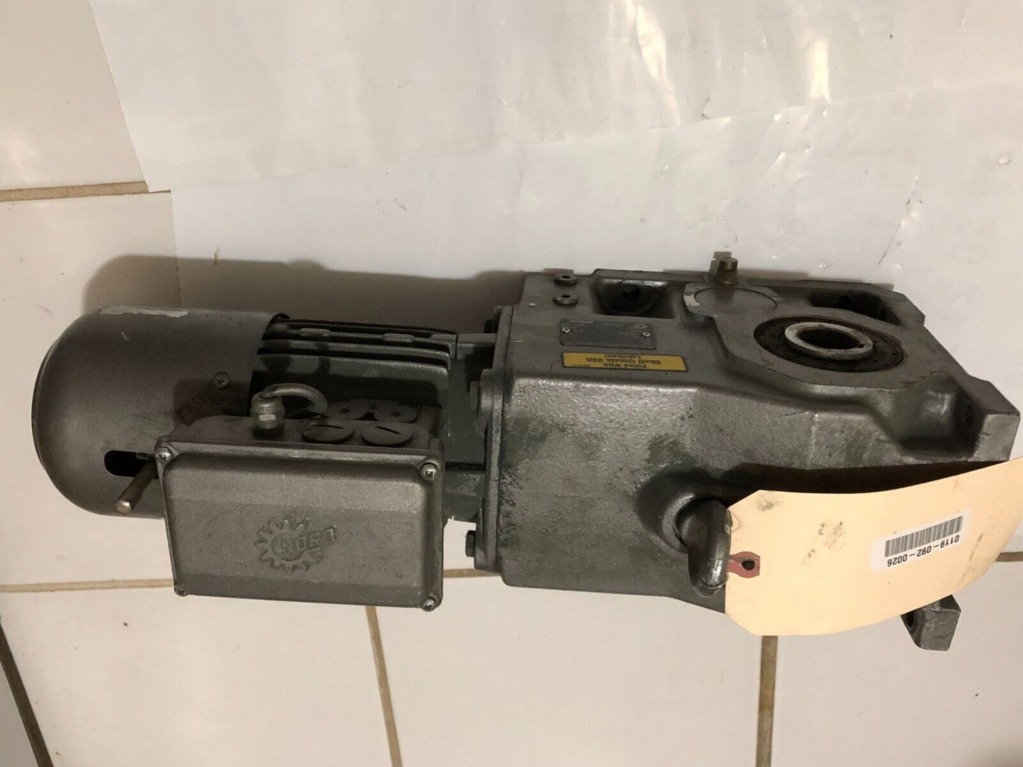 Nord 9012.1Ax-63 S/4 Cus B Re5 Hl Motor ,Gear Reducer 63 S74cus Bre5 R,Sm