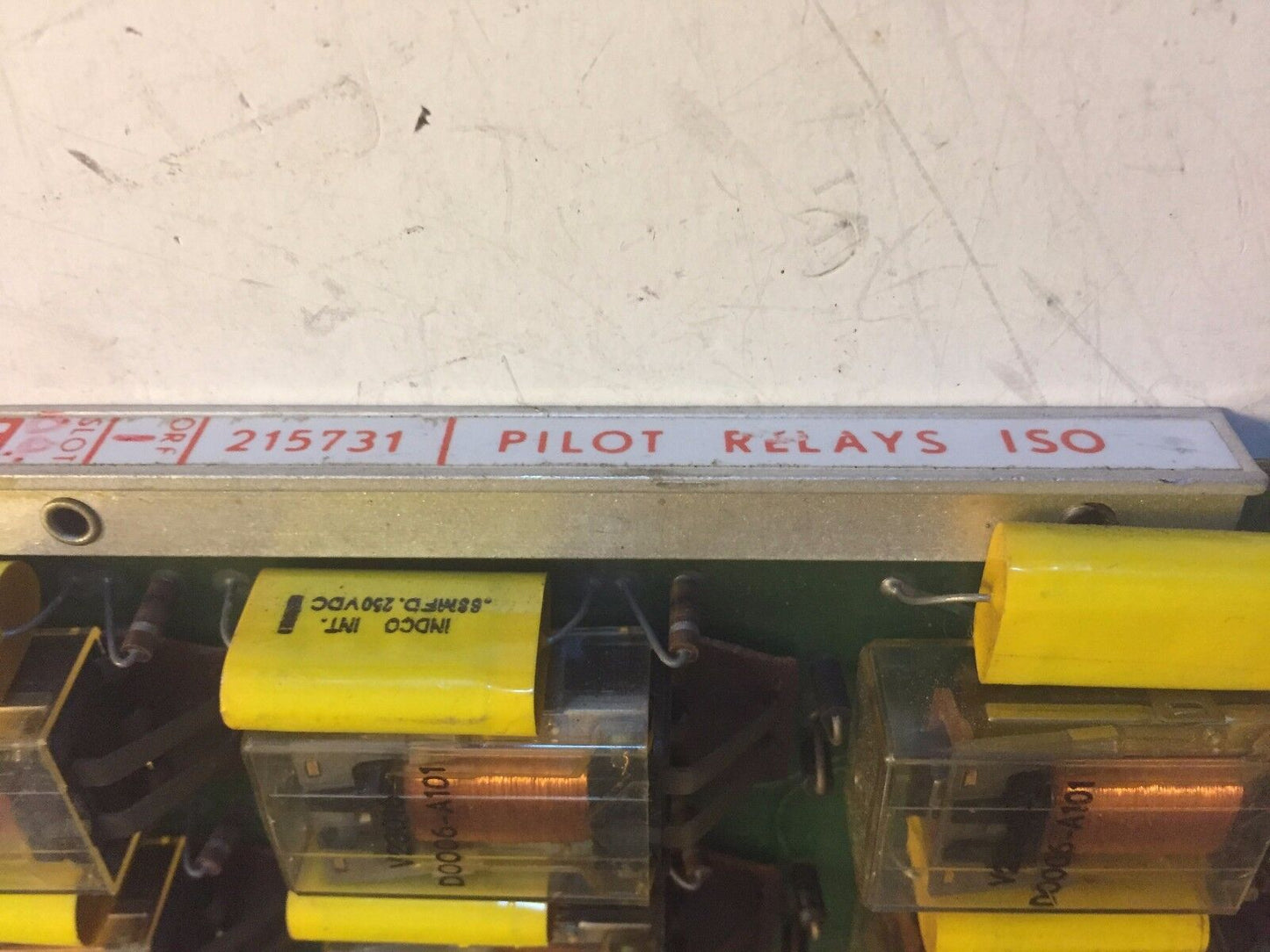 Honeywell 215731 Pilot Relays Iso,Cz