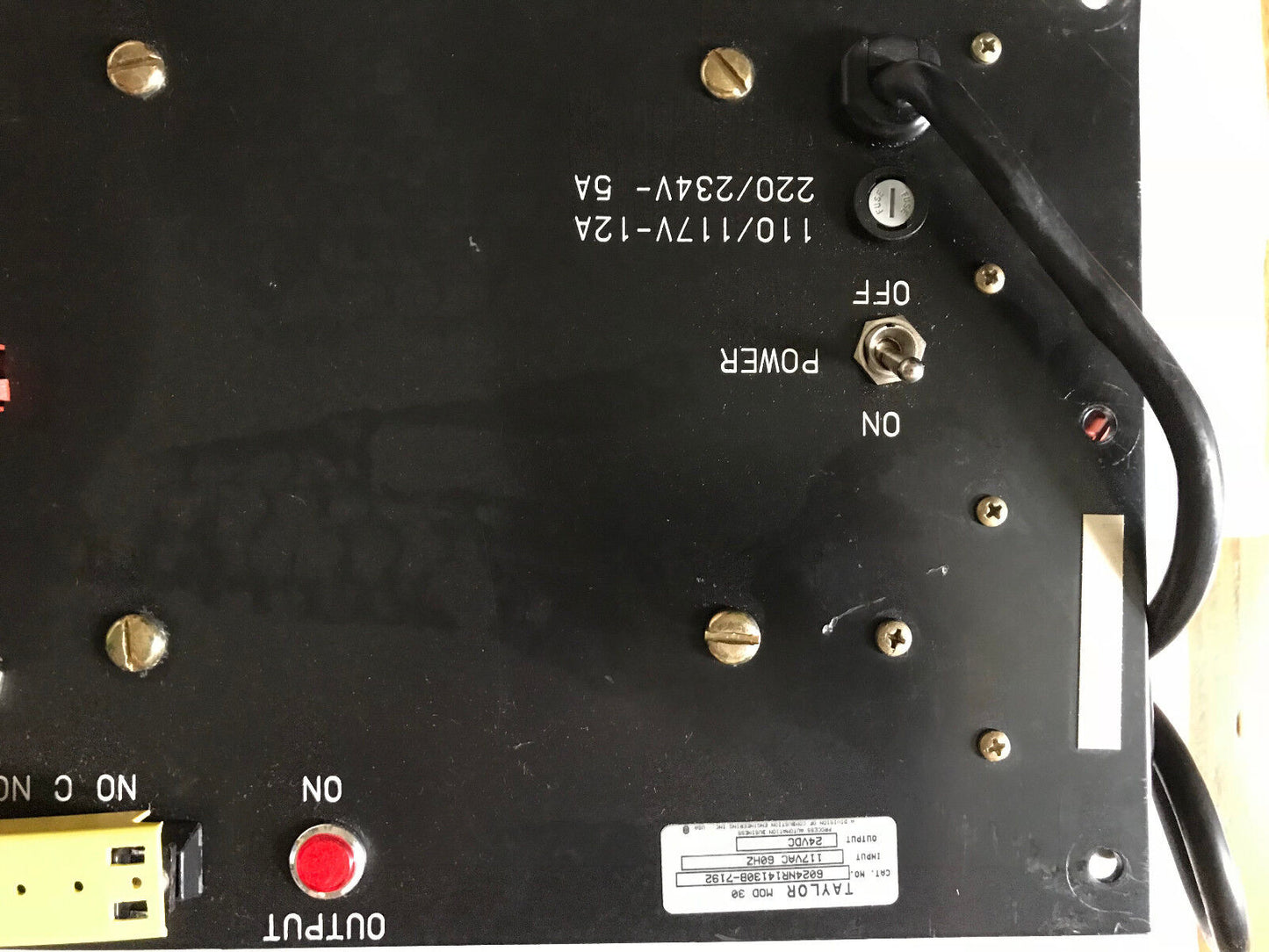 Taylor 6024Nr14130b-7192,Ps-75559,Abb Eia-413,126S425-2 Power Supply,Ad