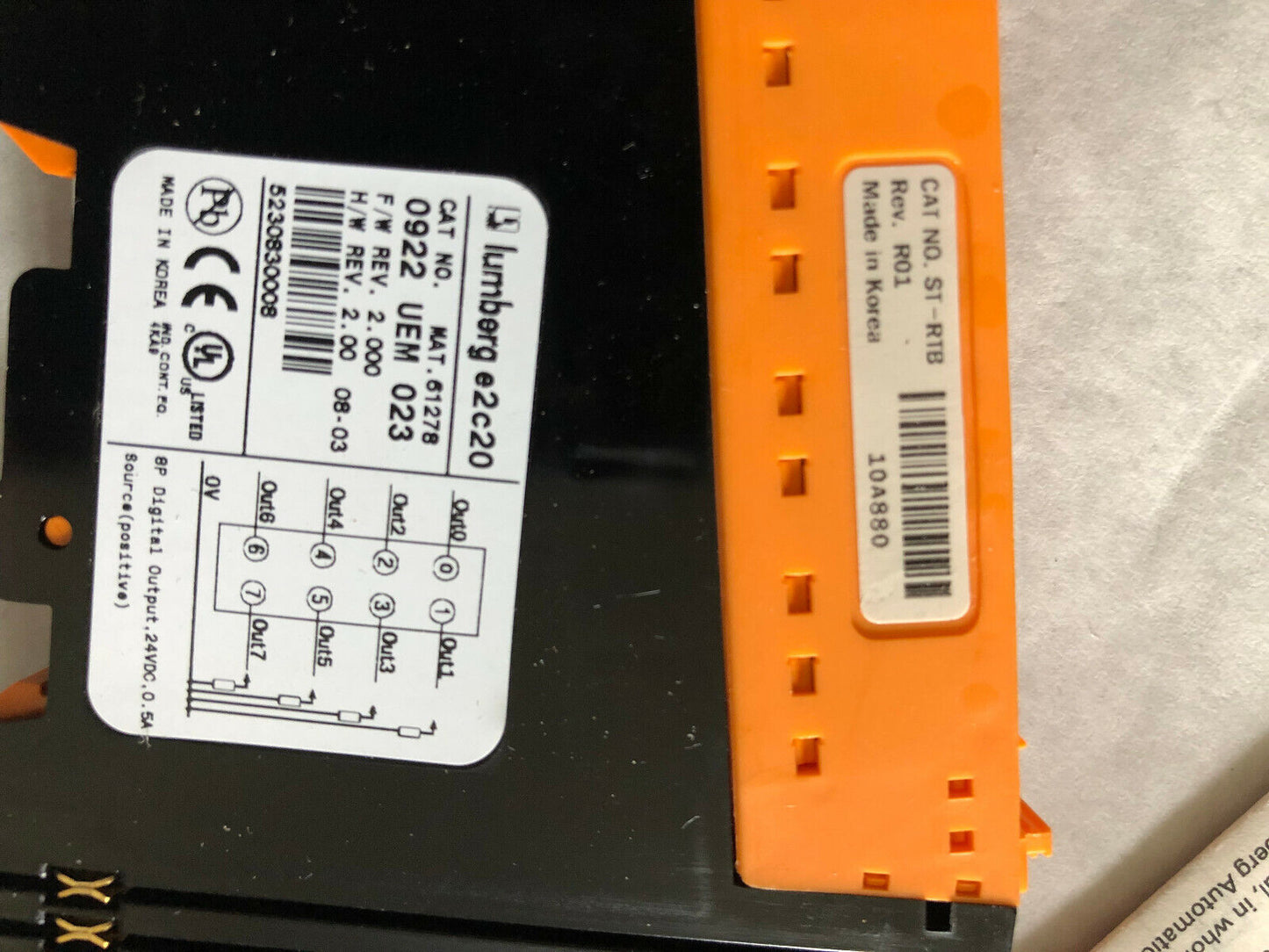 New Lumberg 0922 Uem 023 Digital-Output,Uem023 8Od,St-Rtb,Bz
