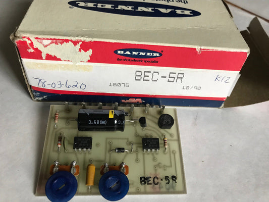 New Banner Bec-5R Engineering Bec-5R Logic Module,Bec-Sr,Sb