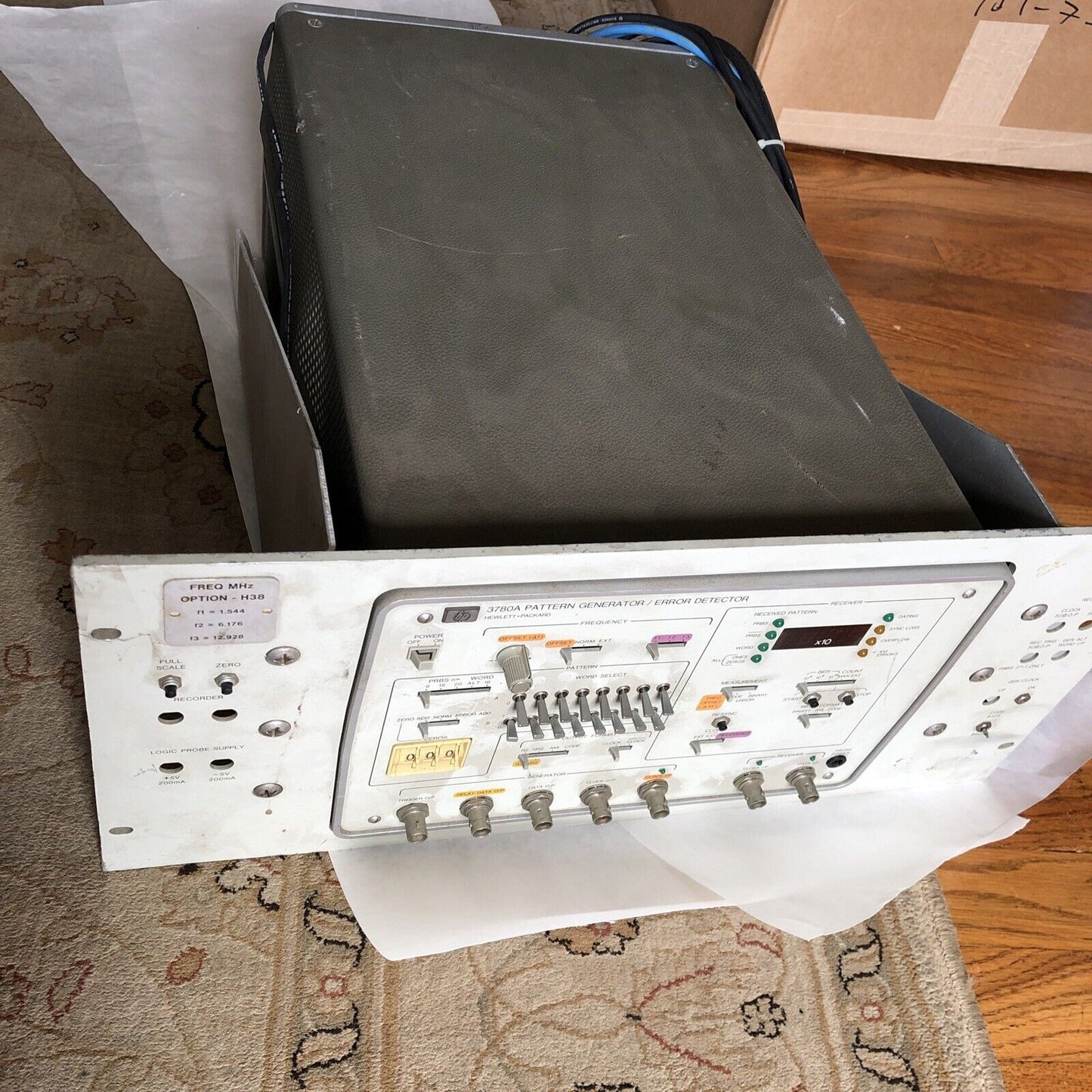 Hp 3780A Pattern Generator/Error Detector,Agilent Opt 001/C03/H38,Bu