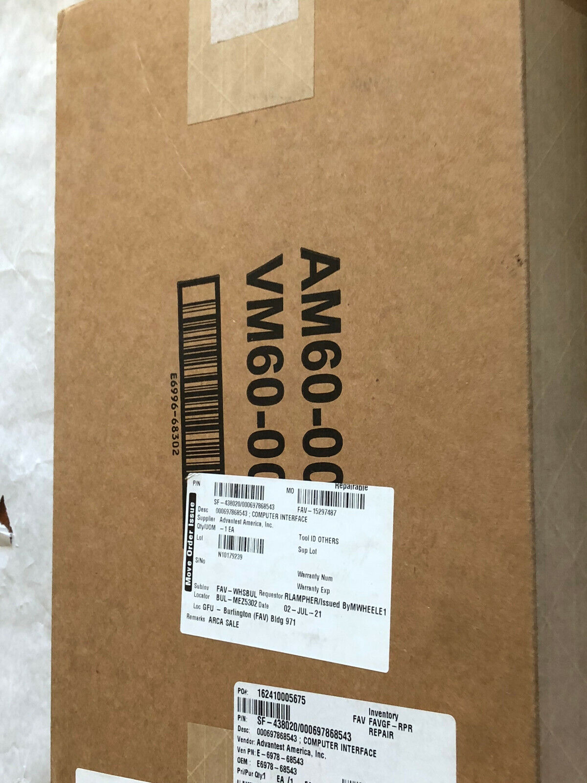 New Ate E7024a,E6978-26542 Advantest E6978-66442,Advantest E6978-68543 Board,Eb