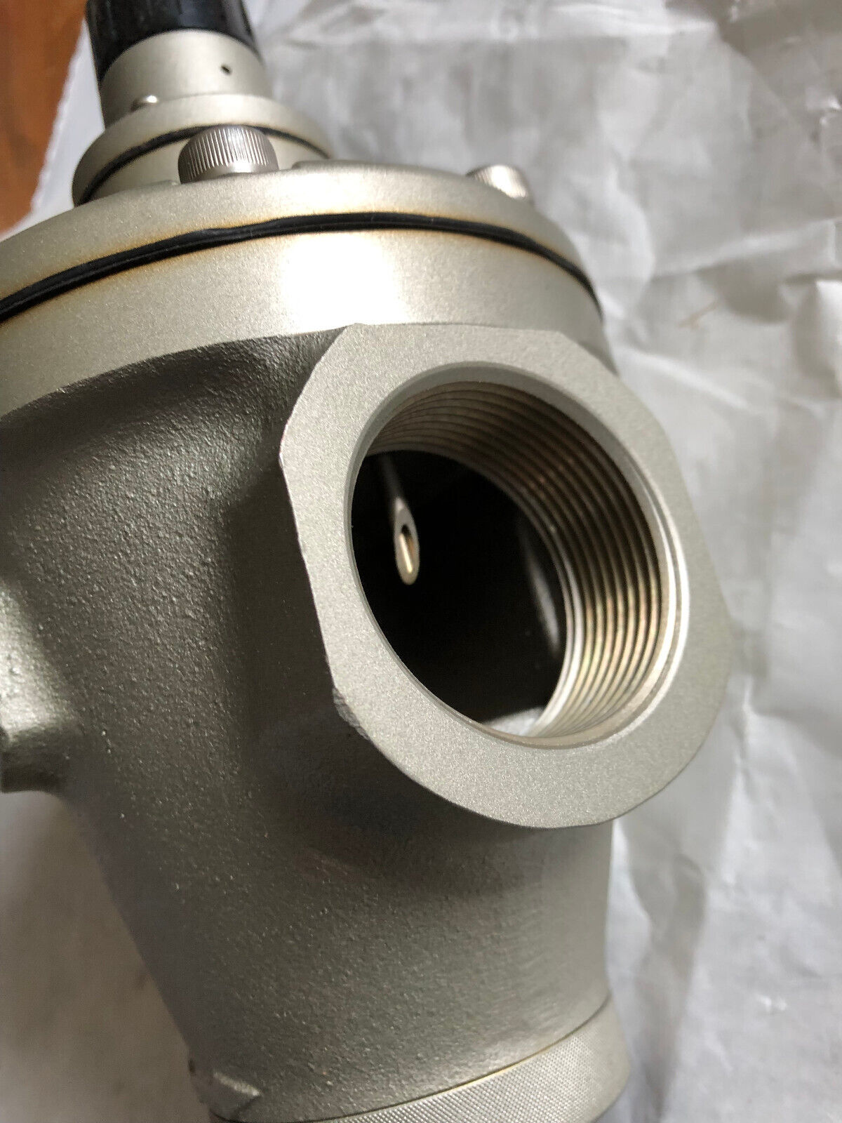 New 1-1/2"  Smc Ear825-F14 Air Pilot Regulator,Sl