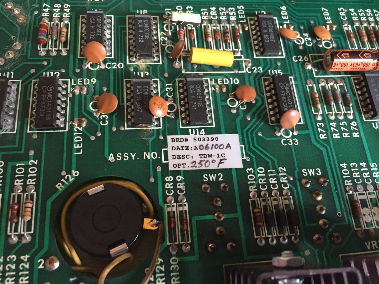 Aec 503390,Tdw-1 Capplication Engineering Solid State,An Aeg Tdw-1C 250Deg F,Et