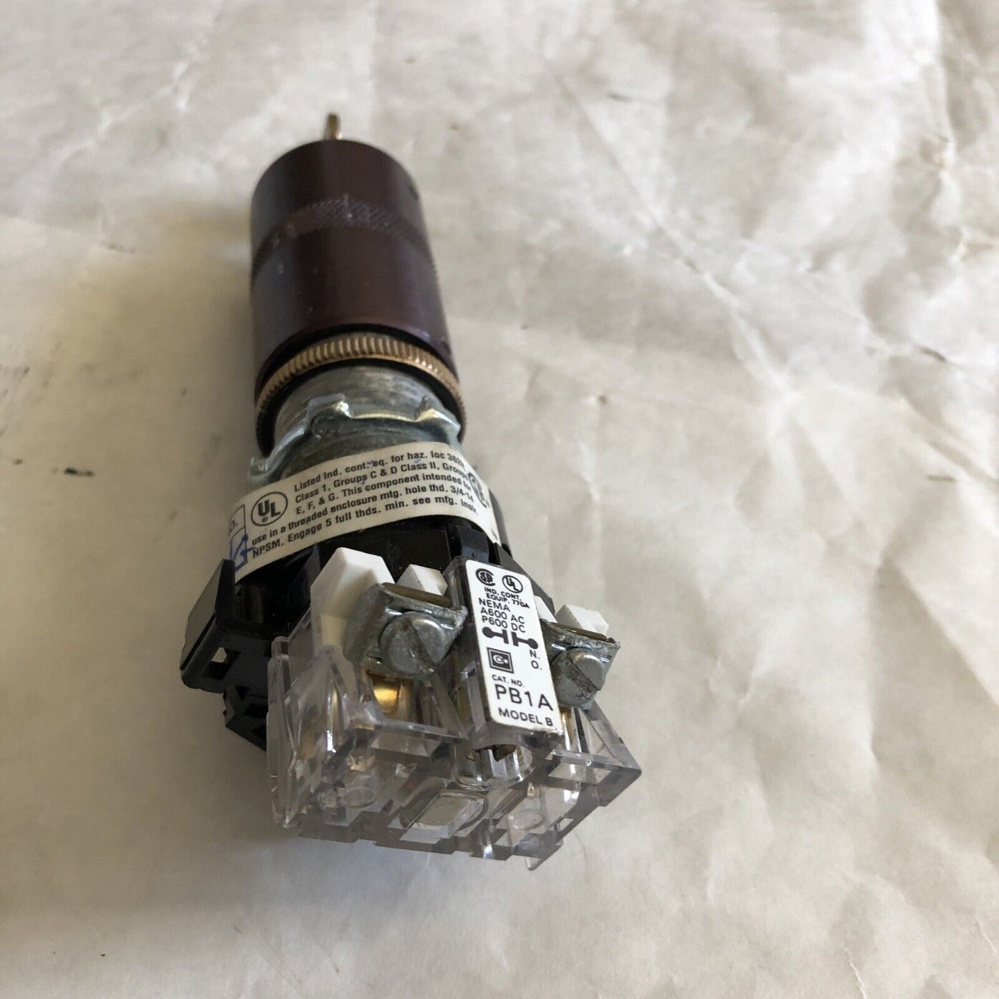 Gs 22Kng,Pb1a Selector Swicth Key 2Position Maintained,Class 441 Ess22kng,Dd