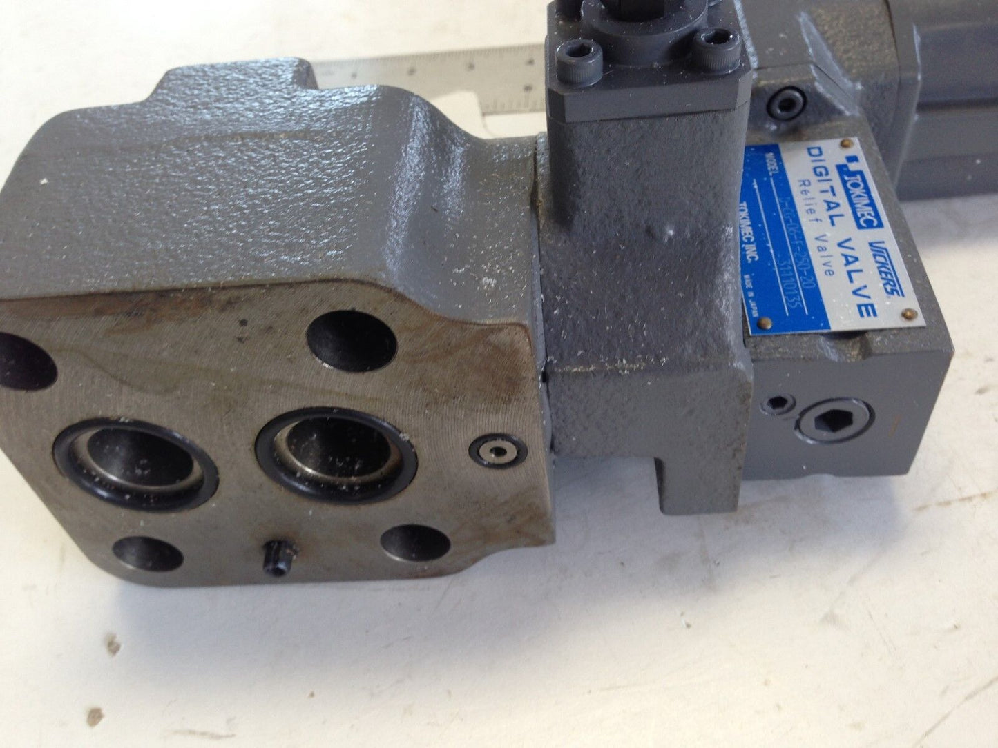 New Tokimec Vickers D-Cg-06-F-250-20 Hydraulic Digital Relief Valve 3110135,De