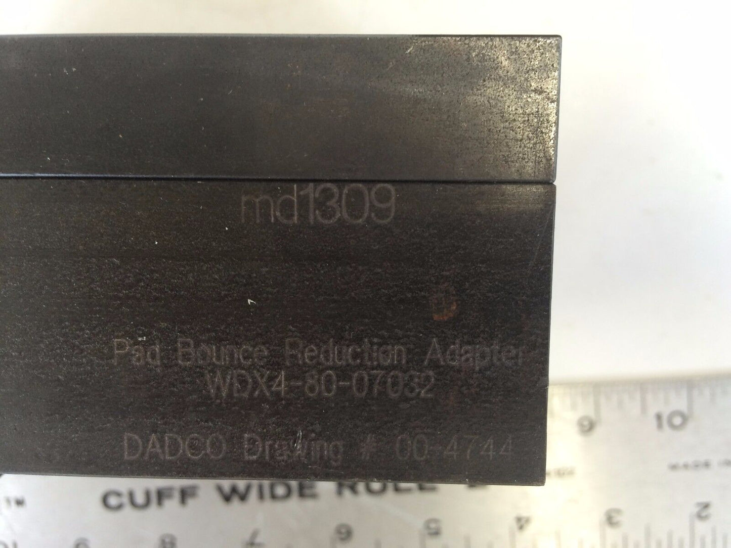 Dadco Wdx4-80-07032 Pad Bounce Reduction Adapter Md1309,00-4744,Cr