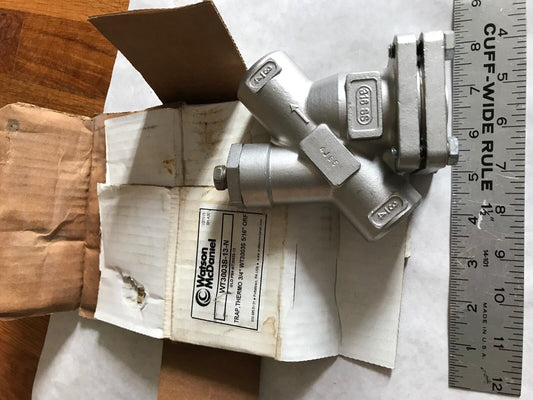 3/4" Watson Mcdaniel 3003S Ldp,316Ss,Wt3003s-13-N Thermostatic Steam Trap,Ef