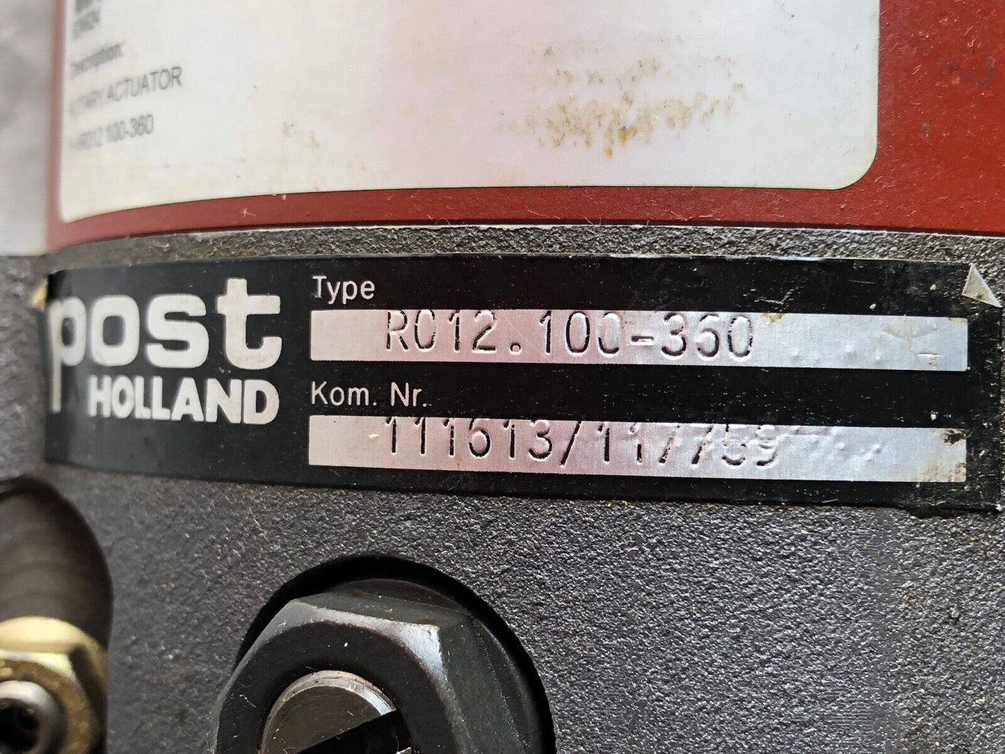 International Hydraulic Ph/ R012.100-360,Ic 4806210006 Rotary Actuator,R100,Dj