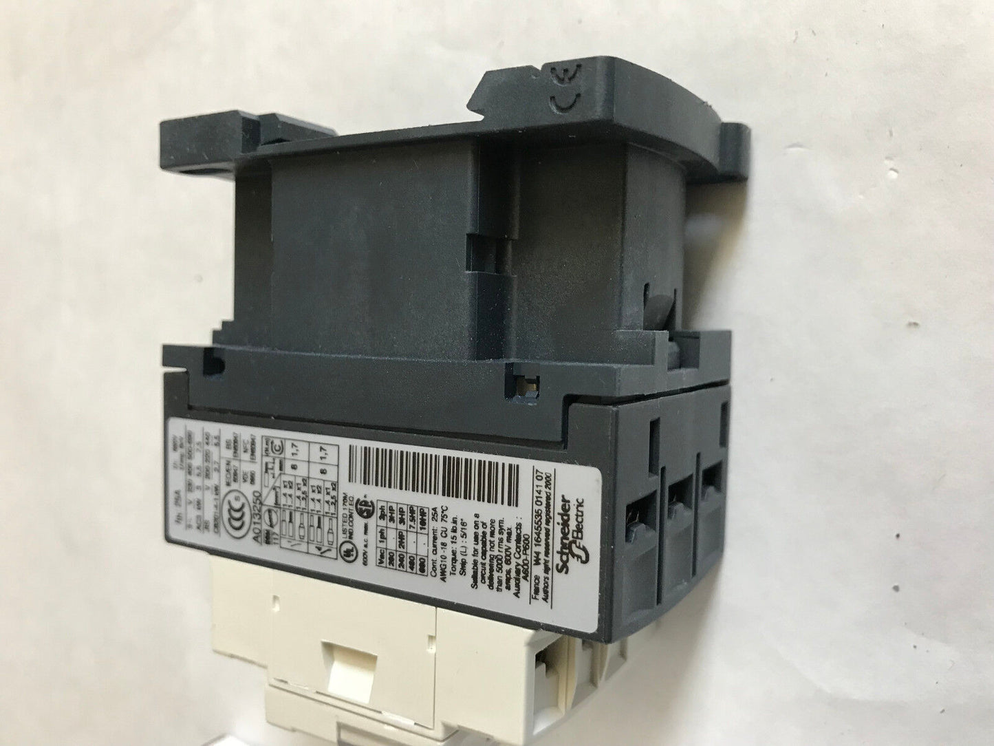 New Telemecanique Lc1-D12q7 Groupe Schneider Lc1d12 380V Q7 Contactor 600Vac,Sr