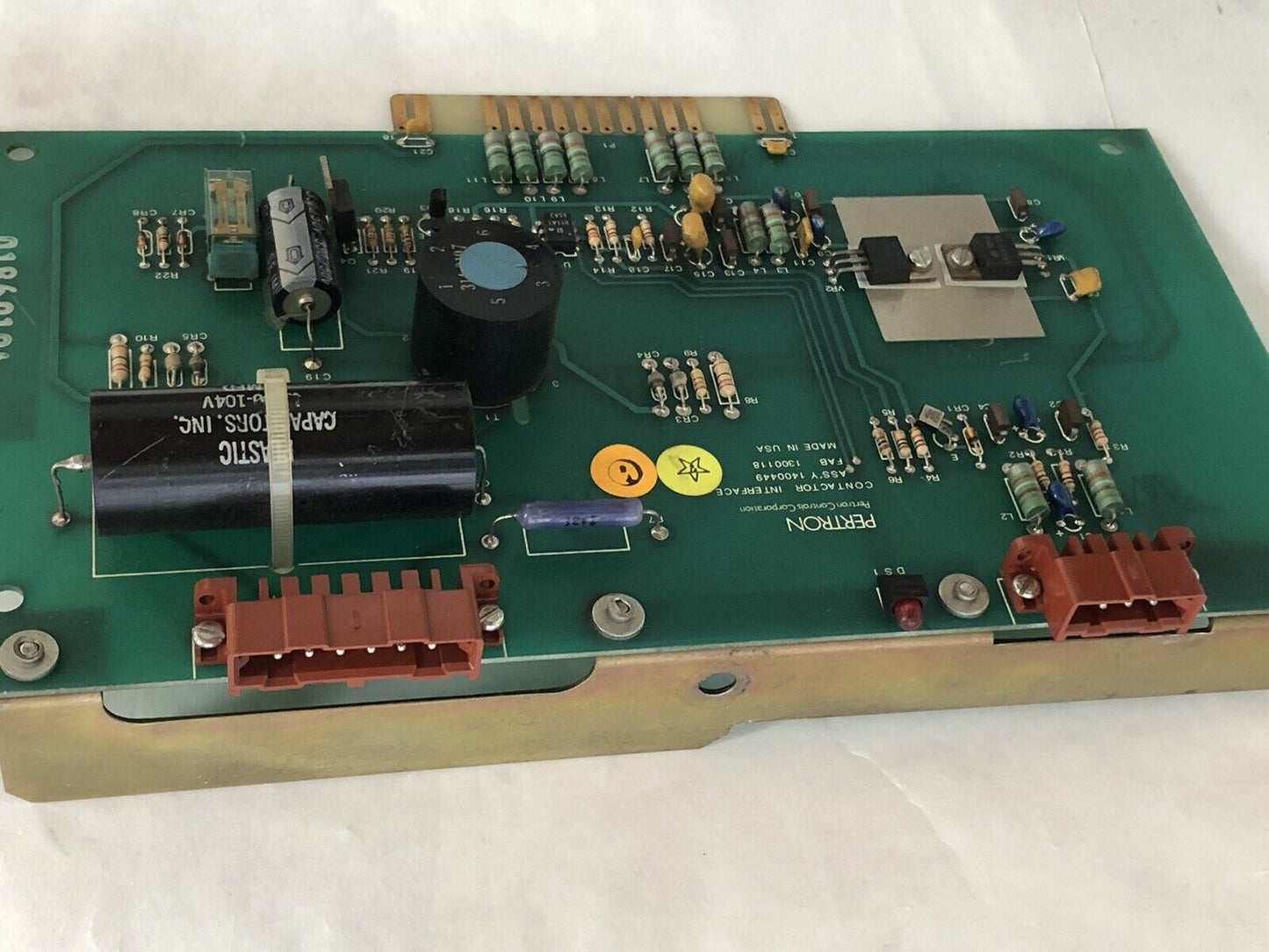 Pertron 1400449 Fab 1300118 Weld Contractor Interface Circuit Board,Dd