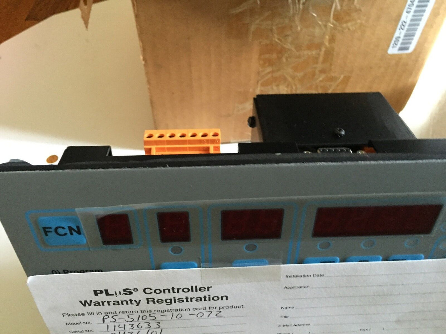 New Electro Cam Ps-5105-10-072 Programmable Limit Switch,Fl