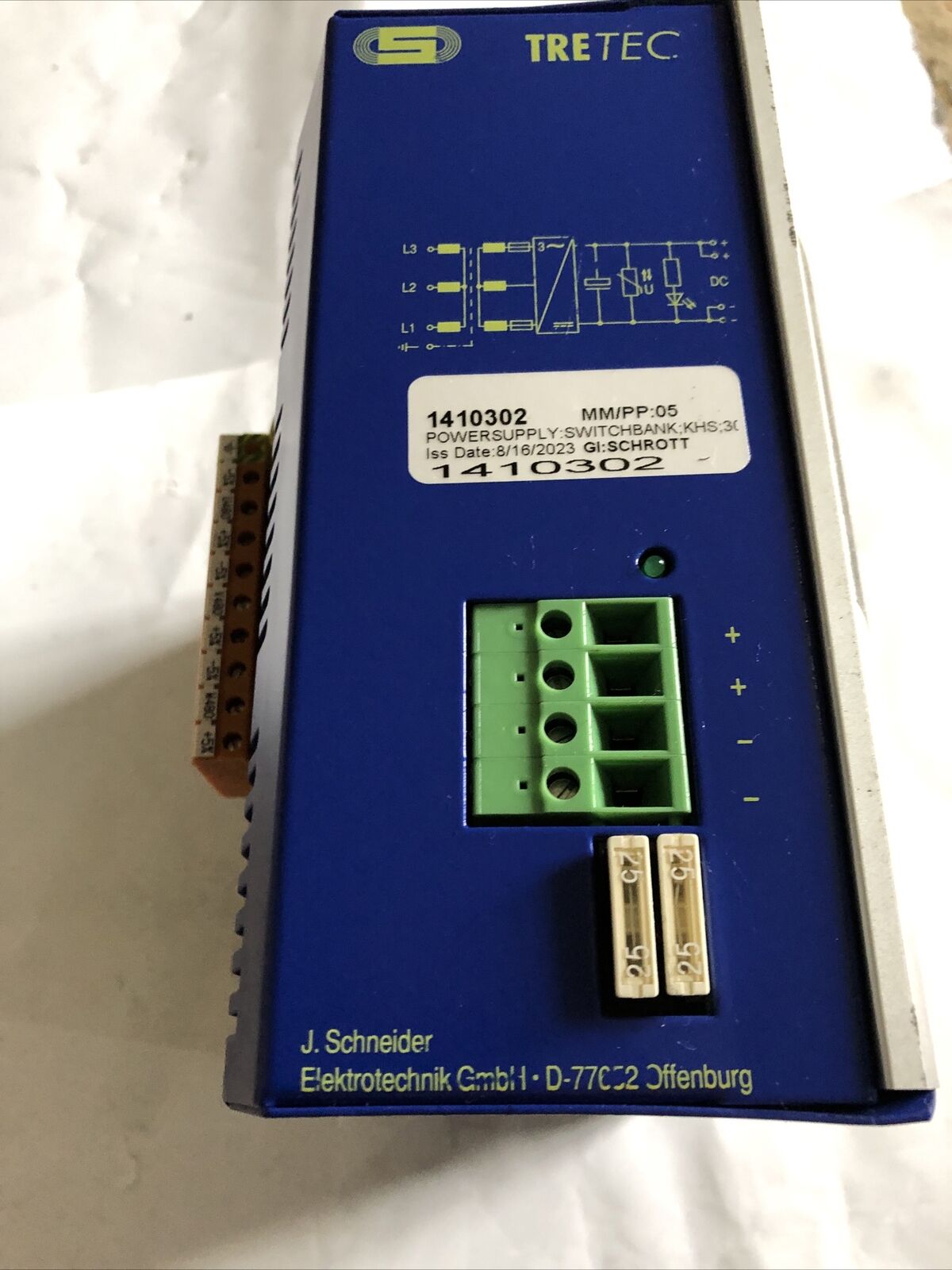 New Akkutec Ngdh 2420-990428T9 Switch Bank Power Supply,Tretec 2420990428T9,An