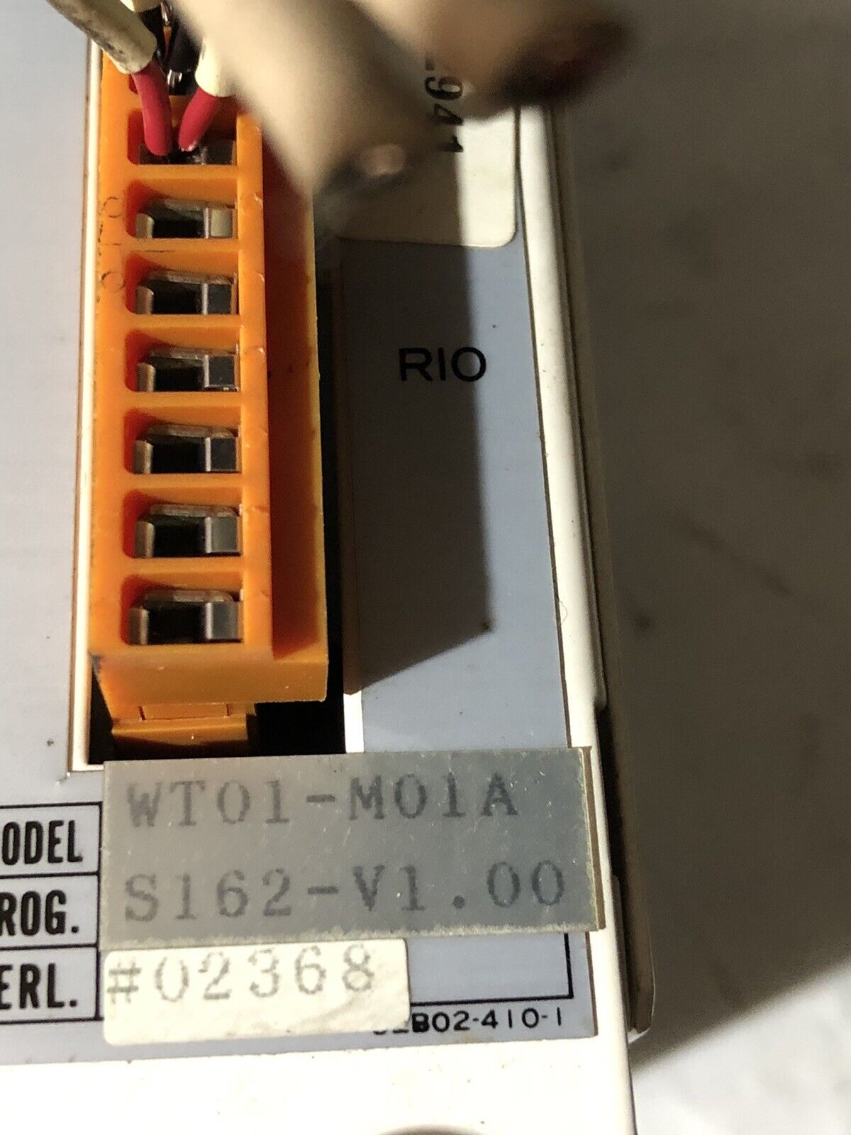 Wtc Wt01-M01a Master Controller Module S162-V1.00,Wto1-Mo1a,Tn