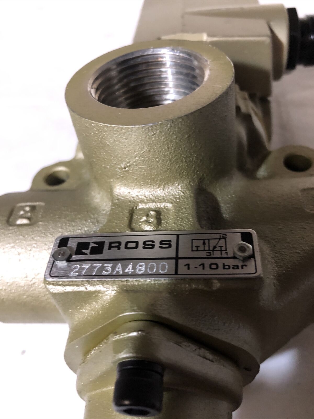 New Ross 2773A4800 Solenoid Pilot Valve/Regulator,1-10Bar,Va 26,110V,Ross X-1,Bl
