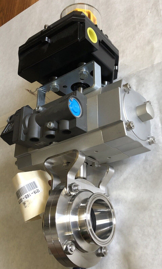 Festo Dfpb-20-090-S5-F04 Rotary Actuator Unit Fmyb-E120, Dn 2" 316L I,Ht Pn10,Ck