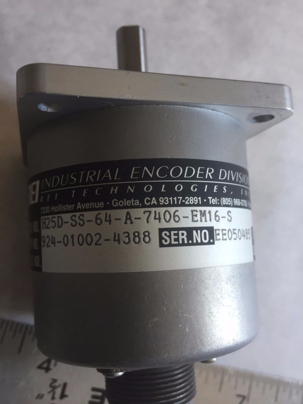 New Bei H25d-Ss-64-A-7406-Em16-S Rotary Encoder Bei 924-01002-4388,Eb