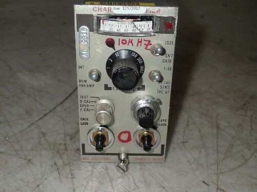 Unholtz Dickie D22pmg0-2,D22pmg-2,D22 Pmgo-2 Charge Amplifier,Be