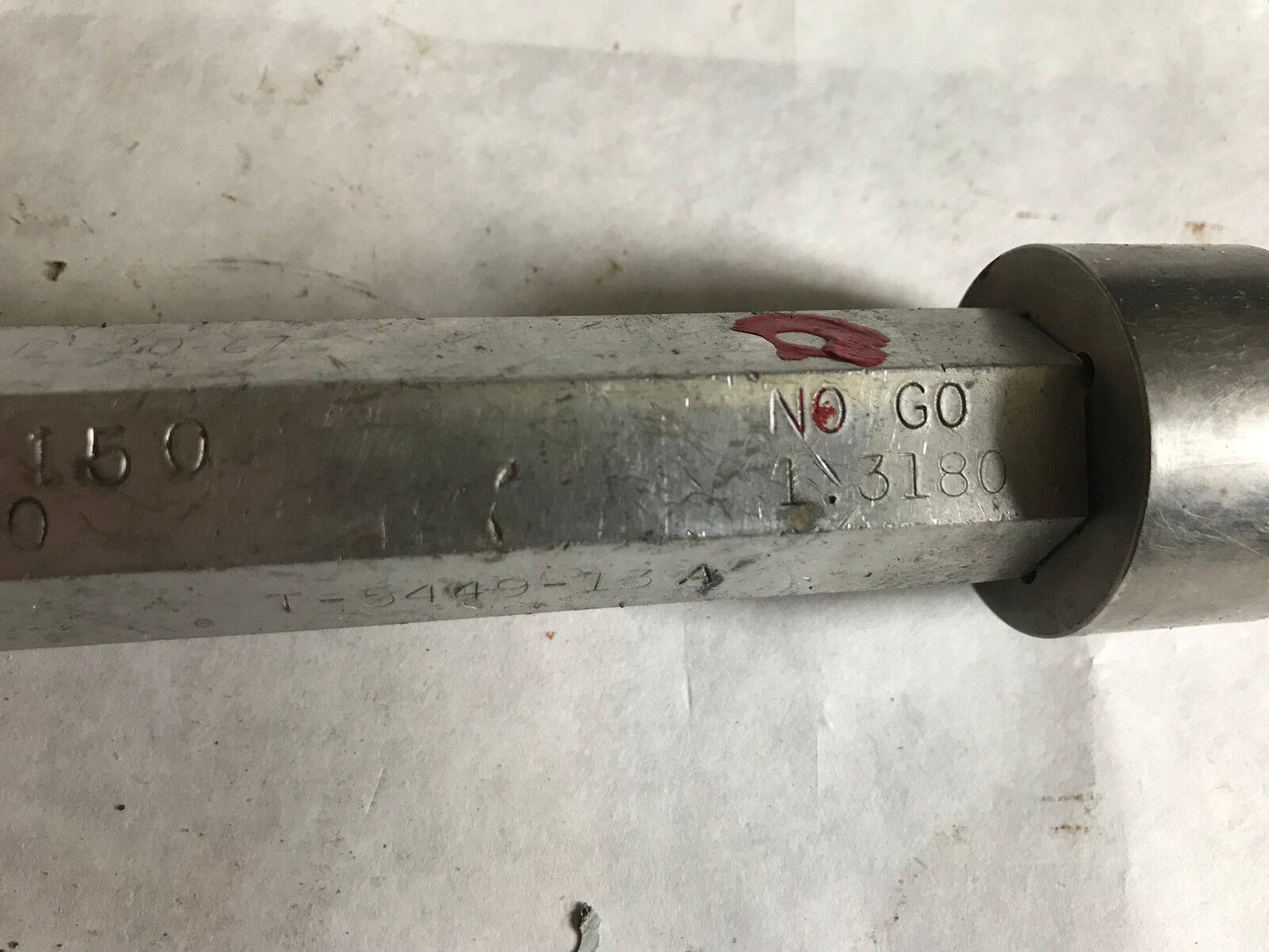 The Pipe Machinery Inspection Gage Go No Go Not Go  Plug Gage 1.3150 1.3180,Et