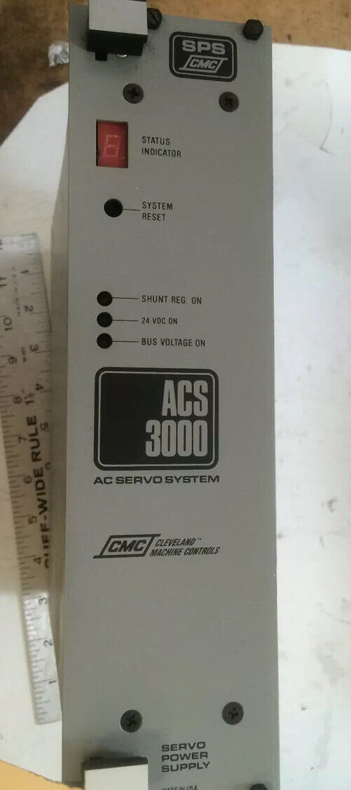 Cleveland Sps Cmc Ab460-3 Servo Power Supply Acs3000,Bg