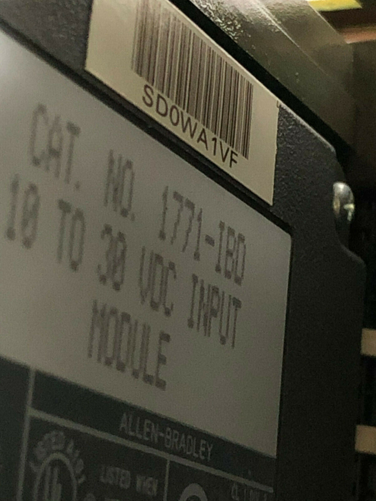 Allen Bradley 1771-08D,Remote I/O Adapter,1771-P7 Power Supply,1771-Cp1,Ae