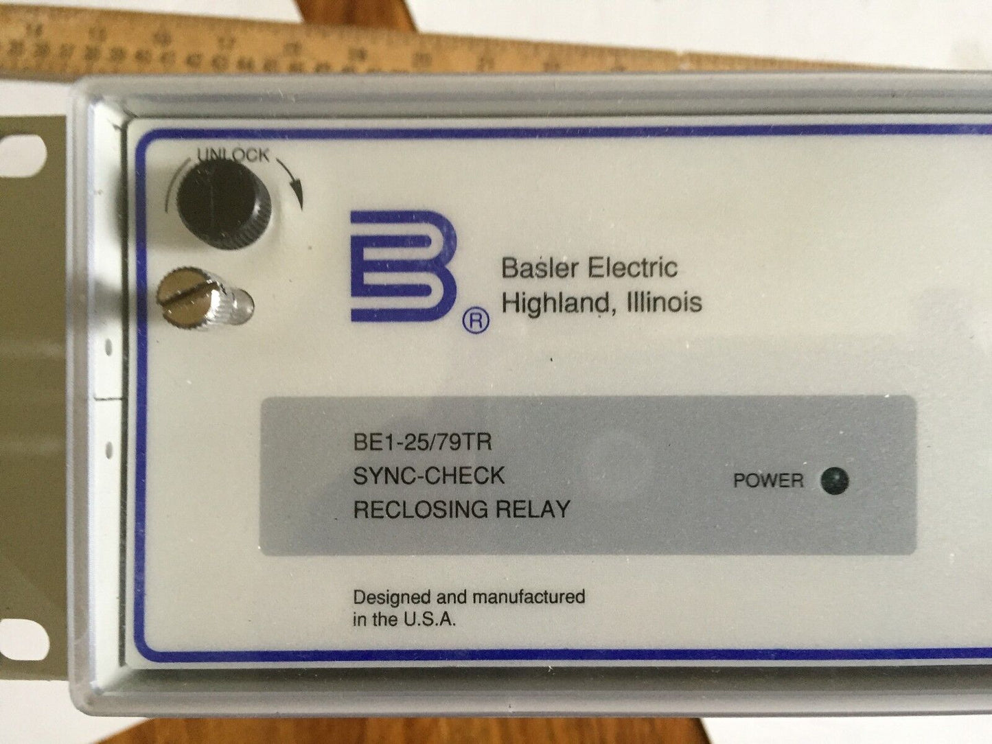 New Basler Be1-25/79Tr Control Sync-Check Reclosing Relay 9278700104,Be1,Dl