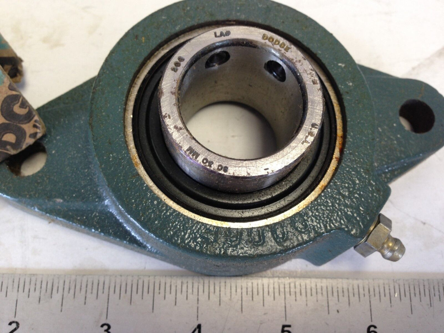 New Dodge Bearing F2b-Sc-30M,Sc 30 Mm 206 Usa Size 30M,125878,Fg, F2b-Bc-30M,Bk