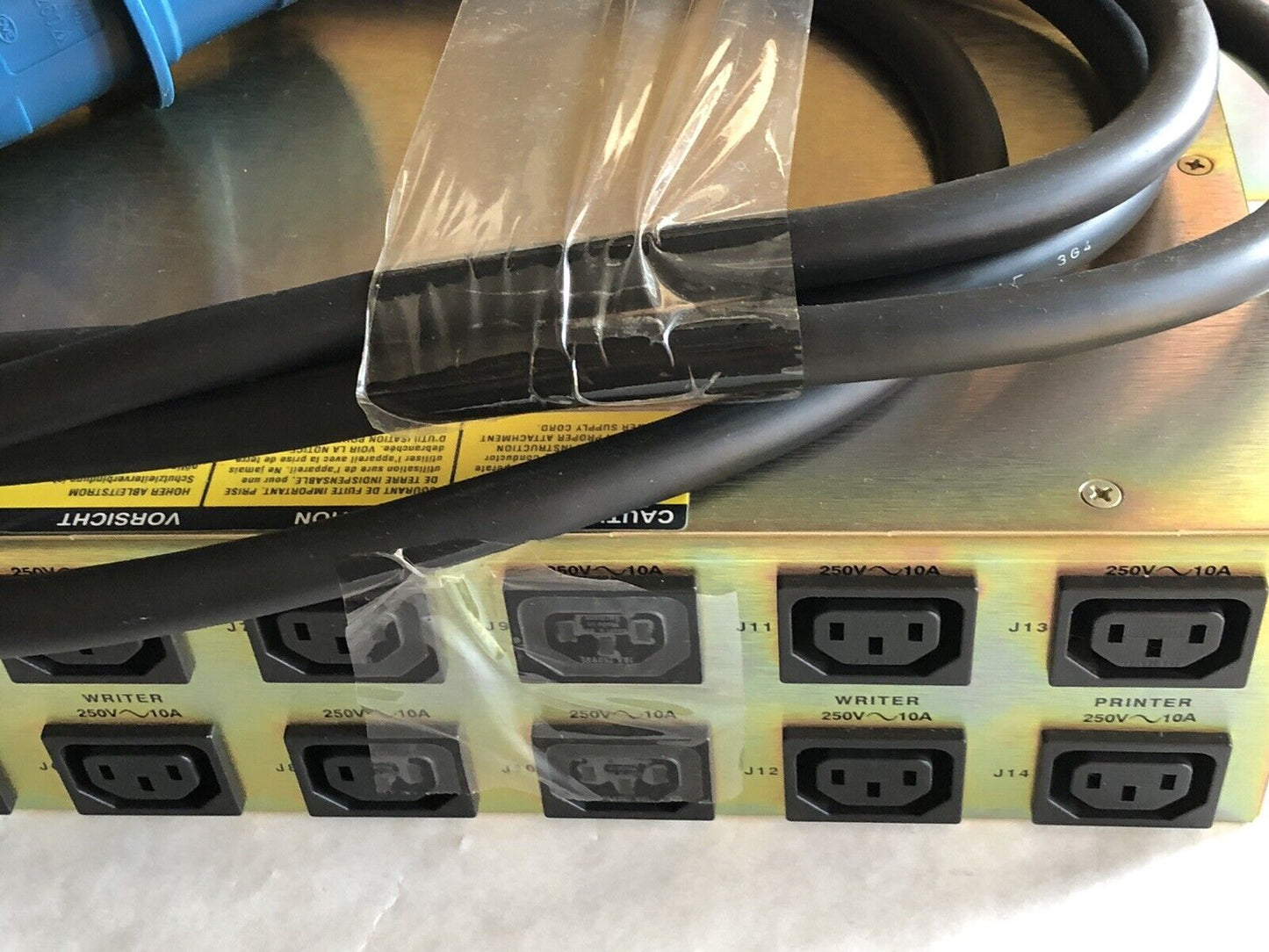 Pulizzi Pc1924-1925,H07rn-F,Fsu1199ab Power Controller 208/250V 24Amp 1Ph,Ch
