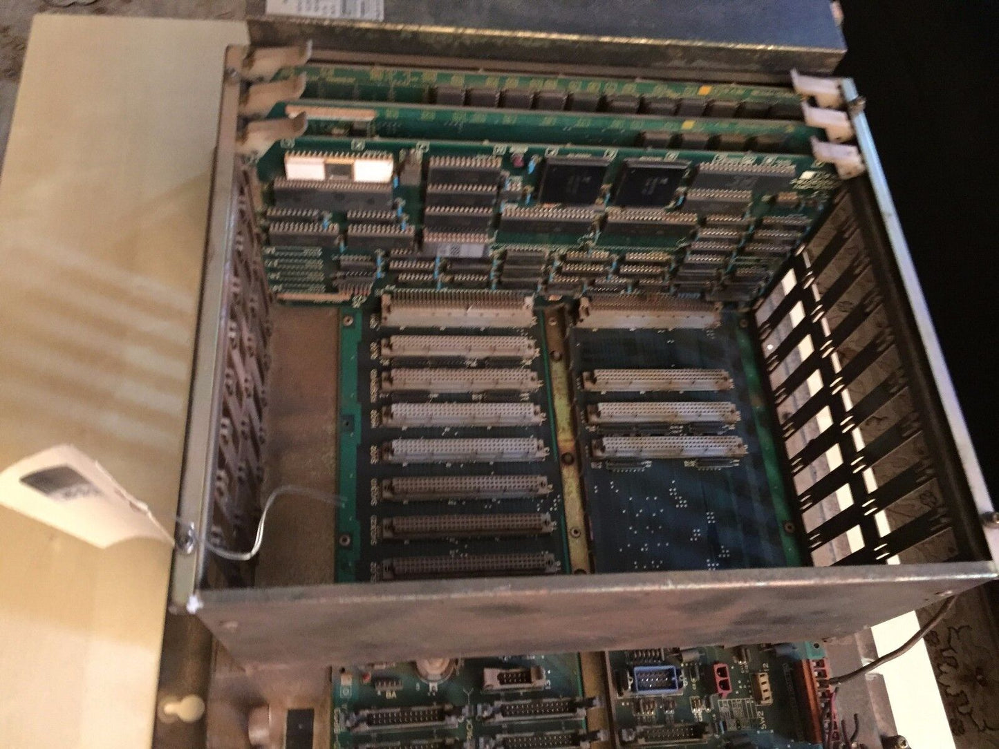 Yaskawa Electric Jznc-Rk41-4 Rack With Cps-10Fb,Cpi1,Mmi4, Mmi3 Board,Ch