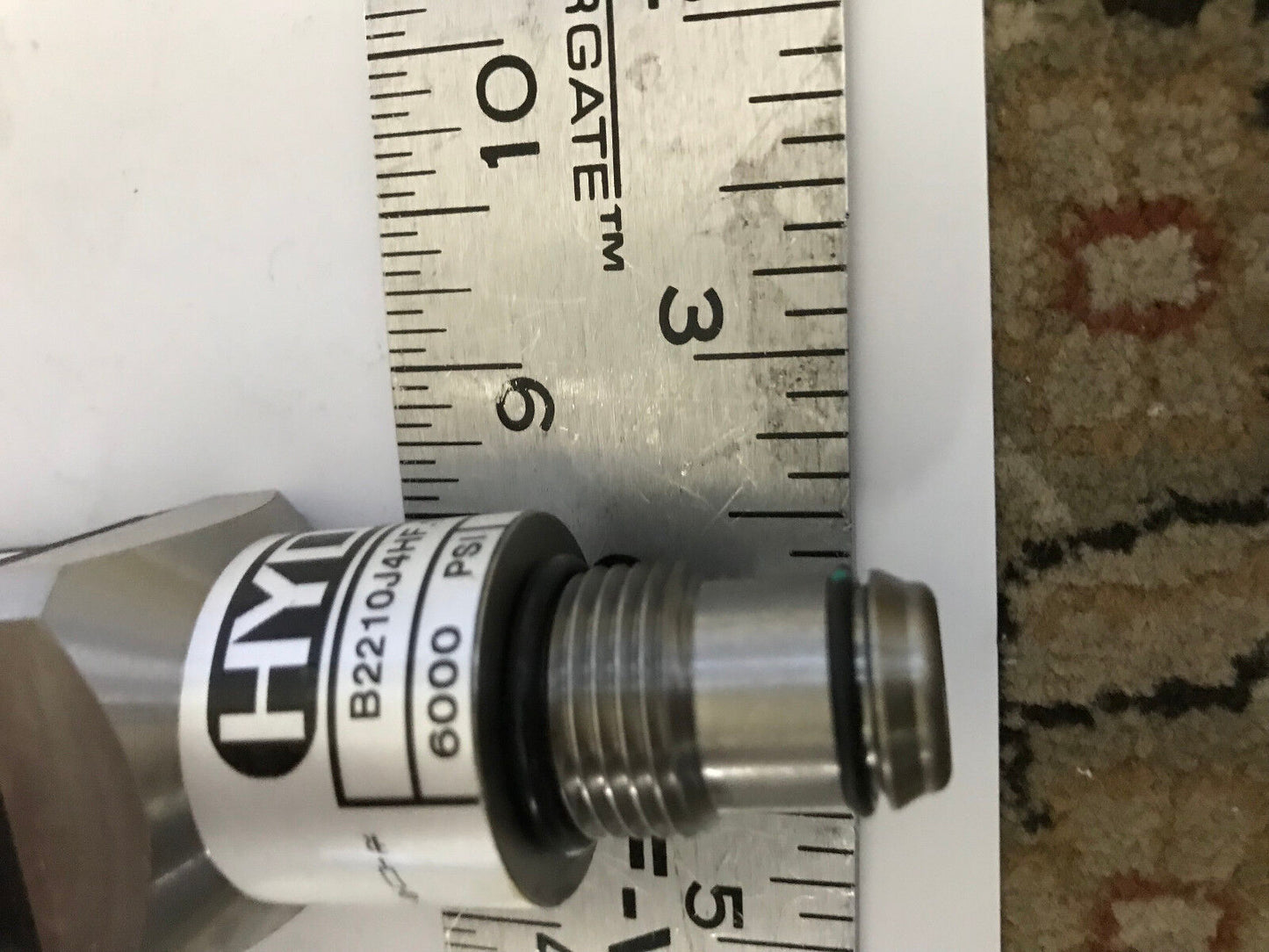 New Hydac B2210j4hf-1/V-So126h Hydraulic Clog Indicator  02074500 Hycon,Em