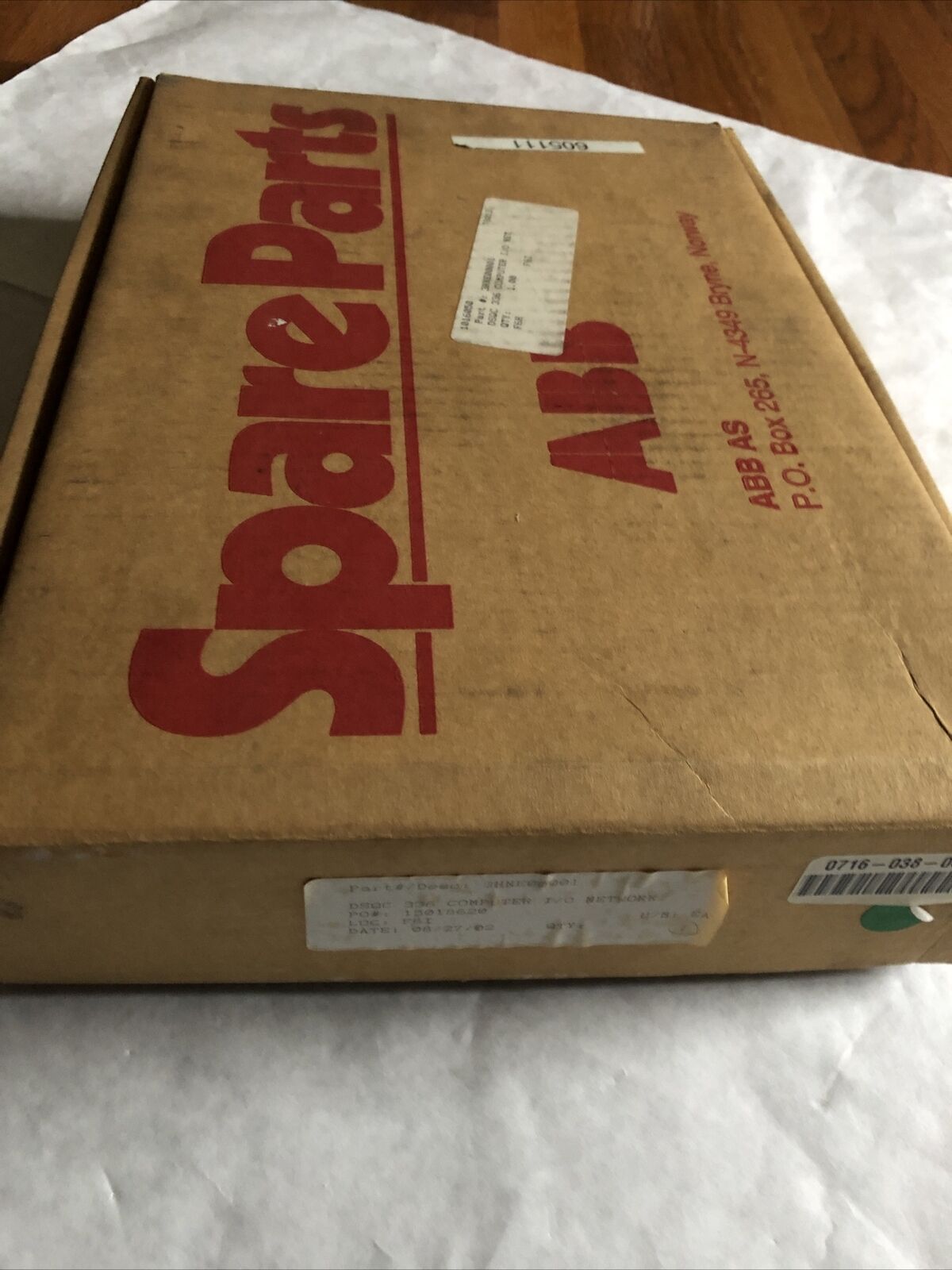 New Abb 3Hne 00001-1/08, Dsqc 336,Ea=0000,C420385a Ethernet Board,Cs
