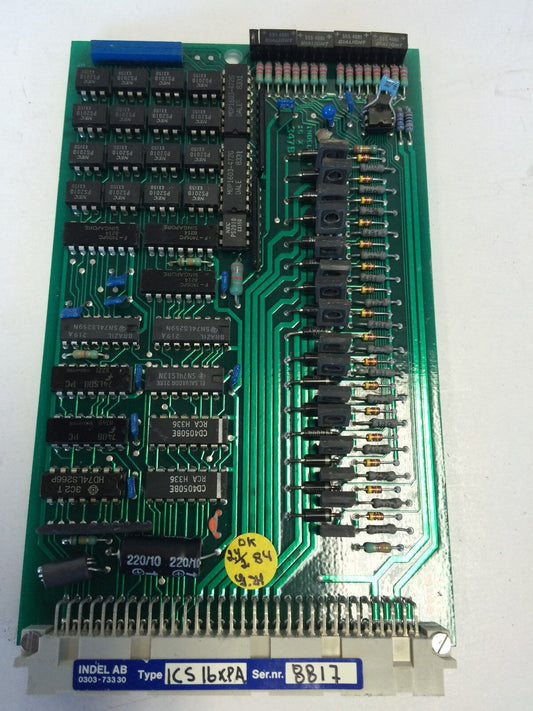 Indel Ics 16 X Pa  347B Indel 16Xp 347B Pcb Board,Db