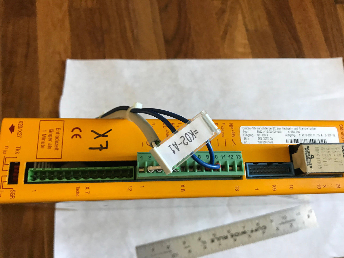Baumuller Nurnberg Eus21-15/30-31-020 Servo Drive,Bedas Eus 21,15-31,Mm61005,Fa
