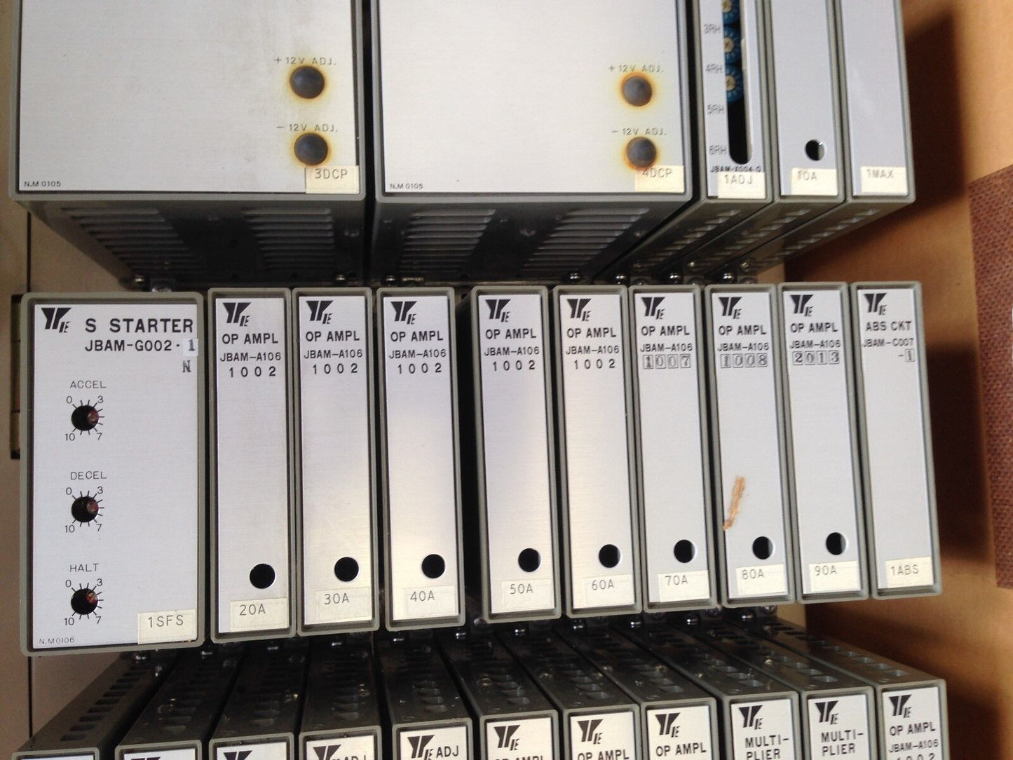 Yaskawa Plc System Cpu,Power,I/O,D101-R1n,A106-1008,C007-1,C011-1, Jbam-S006,Fl