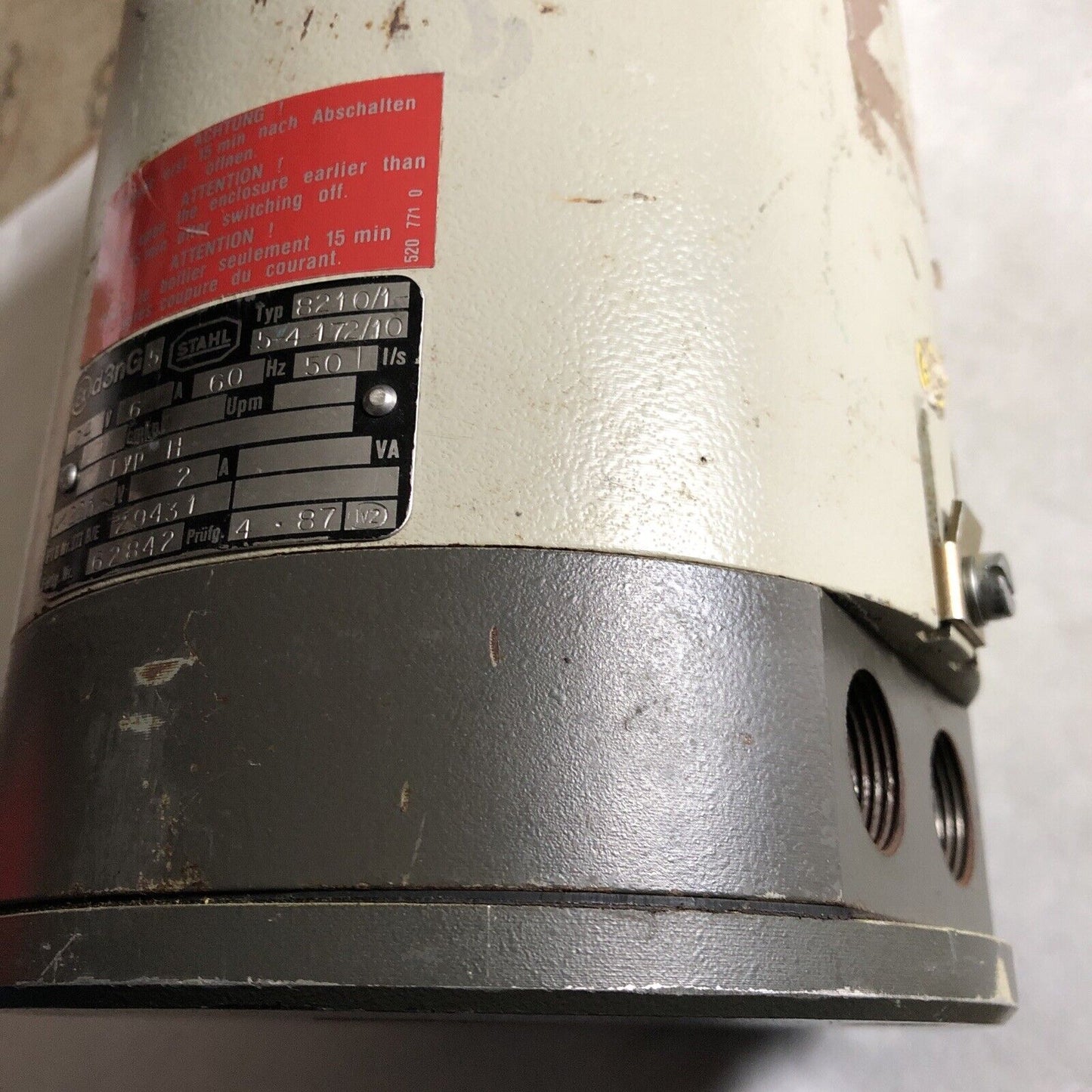 Stahl 8210/1,Ex D3ng5 24V Pulse Counter,Stahl 8210/1 5-4-172/10 Board,4.87.6A,Bu