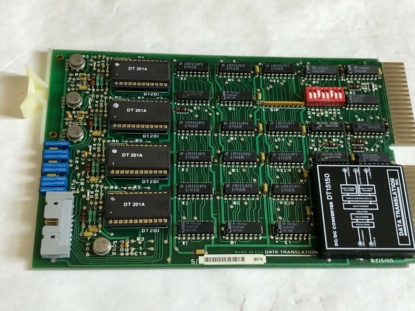 Data Translation Dt15150,Epo43  Pc Board Dt-15150,Cf