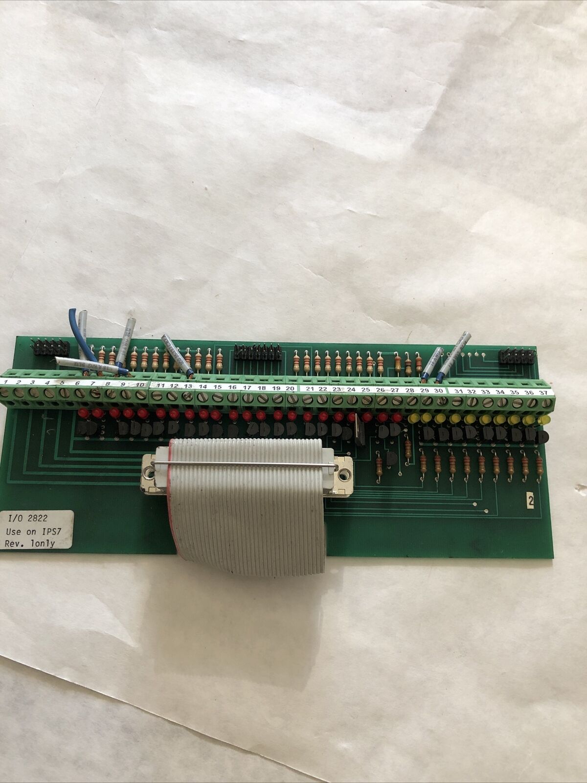 Cn.64 Eg. I-O Card Rev.A Ac/A 07/97 94Vo, I/O 2822 , Cn 64 Eg ,Bw