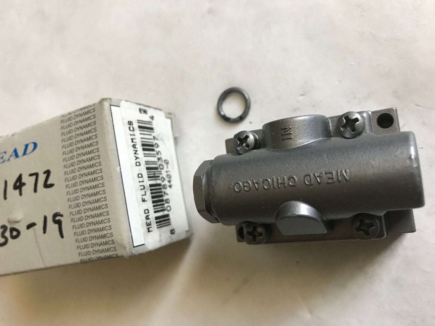 Mead Chicago Fluid Dynamics 4401-0 Air Control Valve,08789 03597,131472 30-19,Et