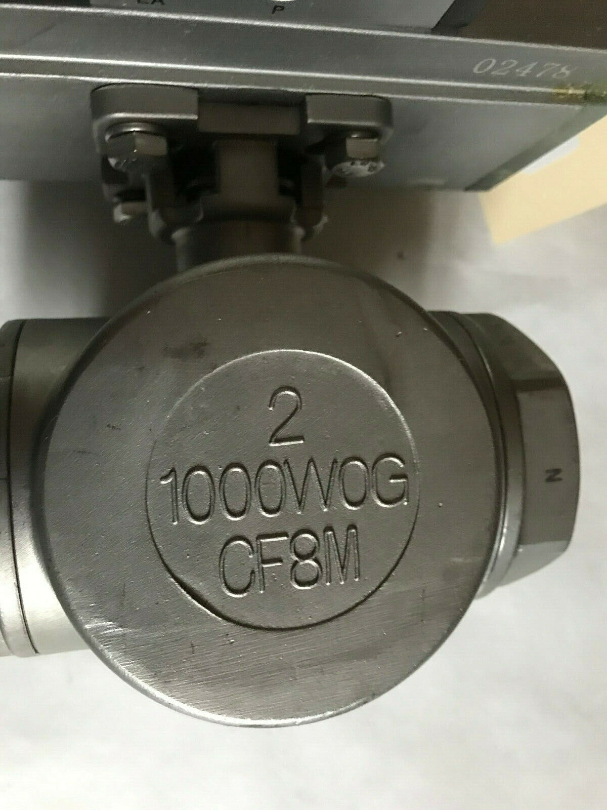 2" Ohio Valve Ov-083-12 Actuator Valve,Um28,Fmfb-5120,N3s,176F,2 1000Wog Cf8m,Sn