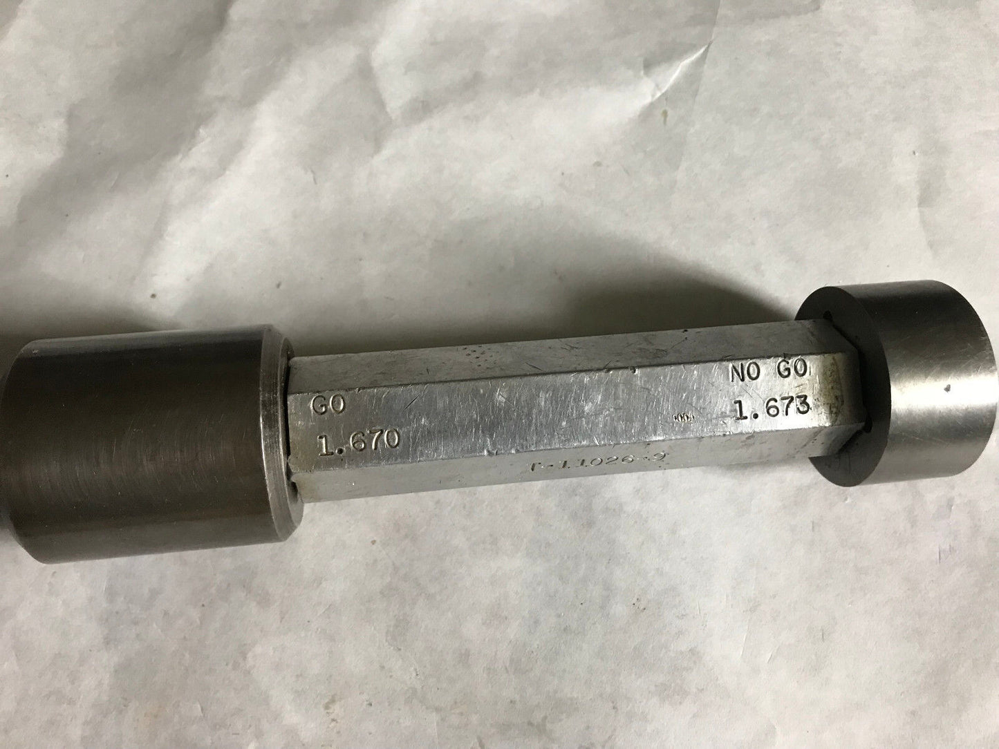 Regal 1.670,1.673 Pipe Machinery Go No Go Plug Gage Nogo,Aa