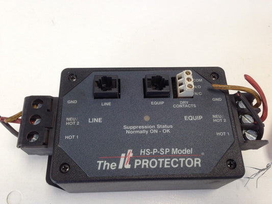 It Protector Hs-P-Sp-250-30A-Rj Transient Voltage Surge Suppressor, 30A,Dc