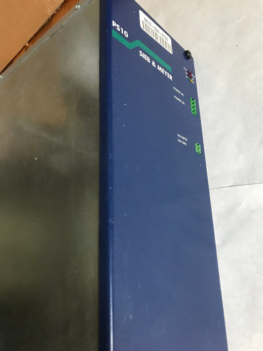 Sieb & Meyer Ps10,Ps10/55 Dc Power Supply Fc71/72,500W 48/60Kw S148,0Kw S6 60,Ad