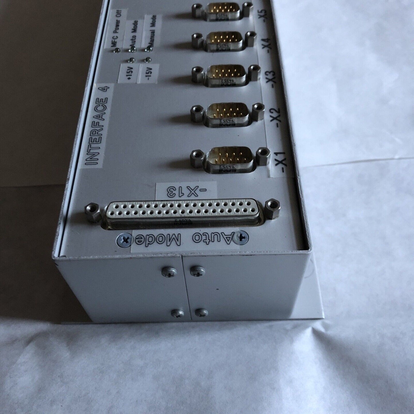Interface For Jm #Hp-200 #1140 Hydrogen Purifier Controller X13,X14,Auto Mode,Ay