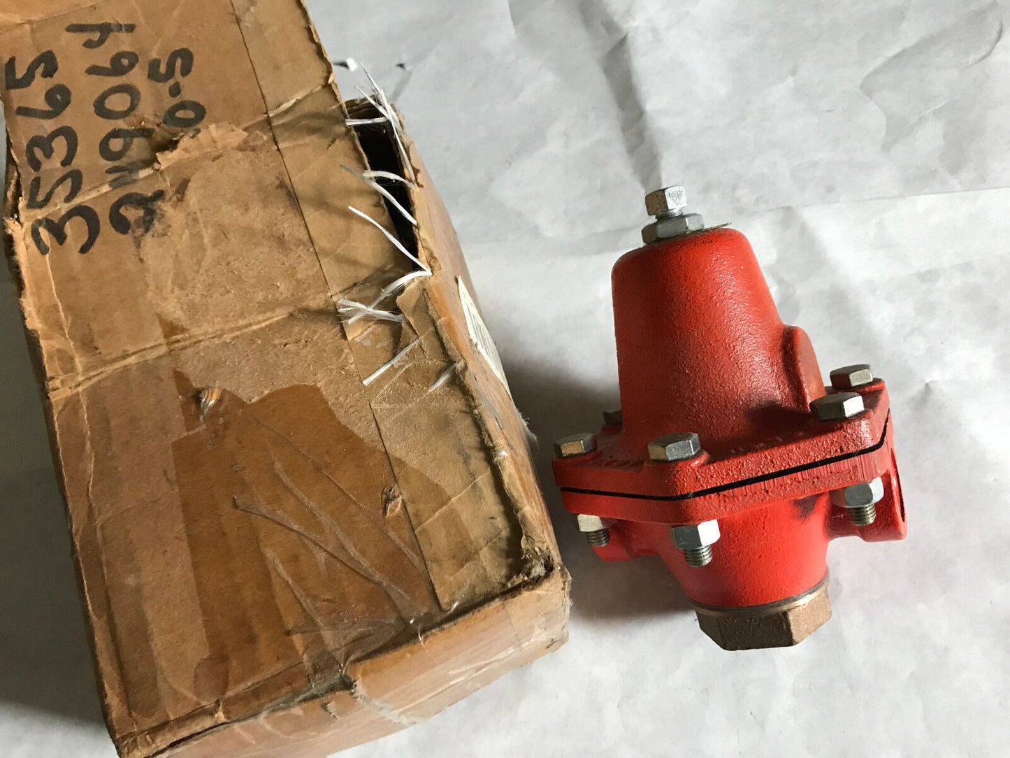 3/8" Cash Valve B,1863T I Cash Acme Pressure Reducing 20-70 Ibs Set 50 Ibs,Bh