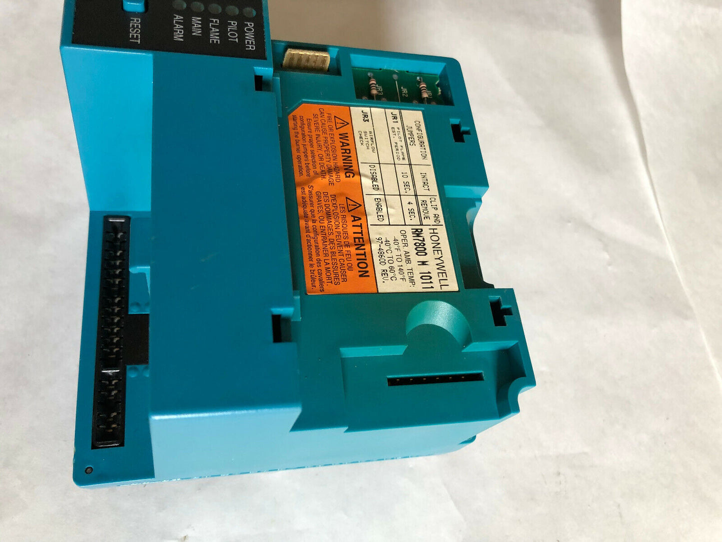 Honeywell Rm7800m1011,Burner Control Rm7800 M 1011 (See Pic &Description ),Bw,Ew