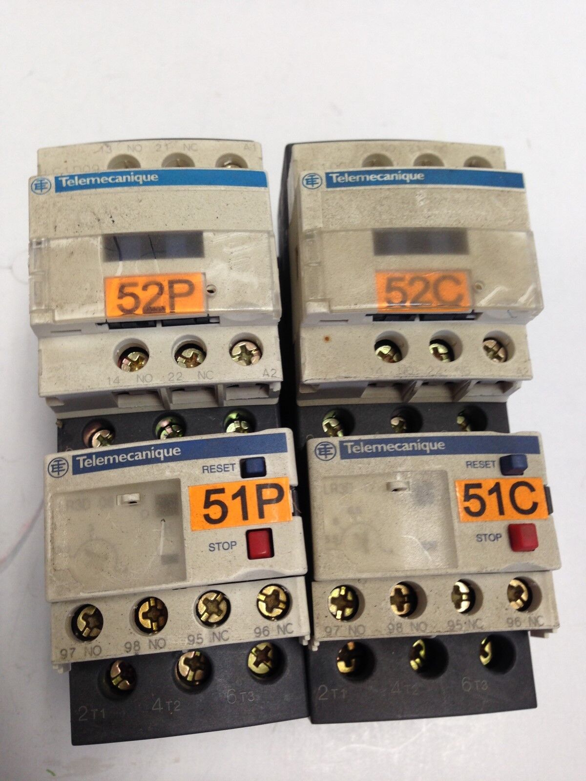 Lot 2 Telemecanique Lc1-D09 25 Amp,24V 3-Pole Contactor Lr3d,Dl