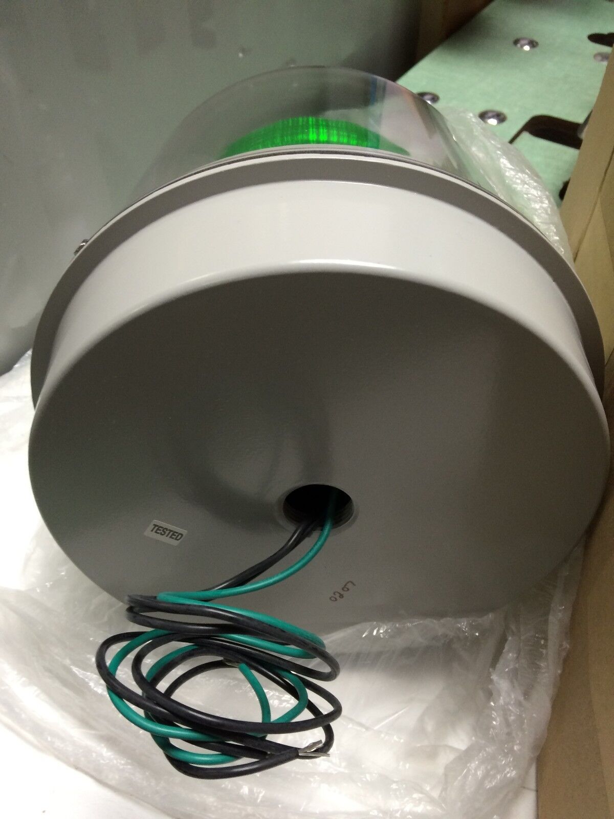 New  Edwards  94Dfg-R5 Strobe_Df_Grn_240Ac ,Adaptabeacon ,Cn,Sj